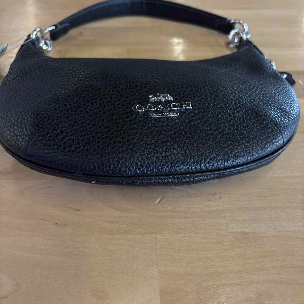 Coach Black Pebbled Leather Purse