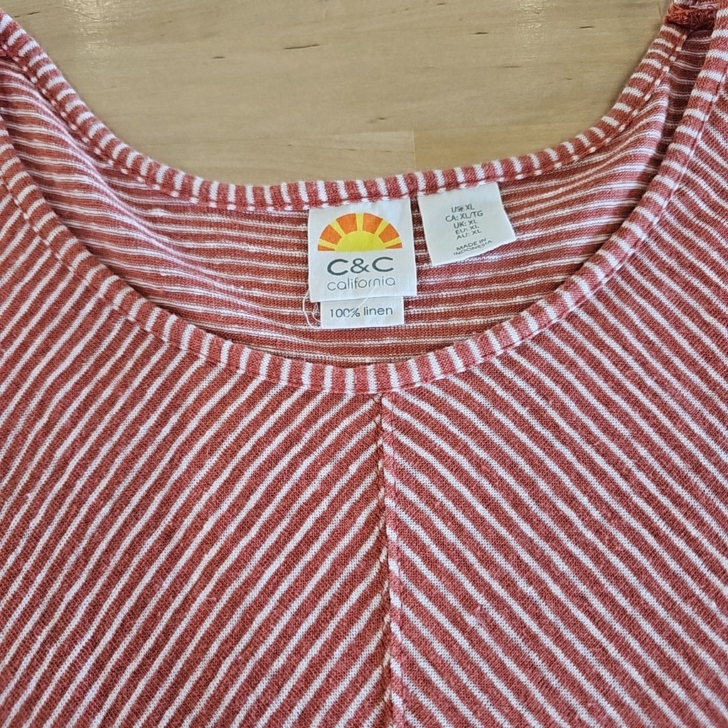 C&C Size XLP Orange T-shirt