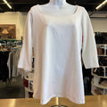 Jessica London Size 12 White Preloved Long Sleeve