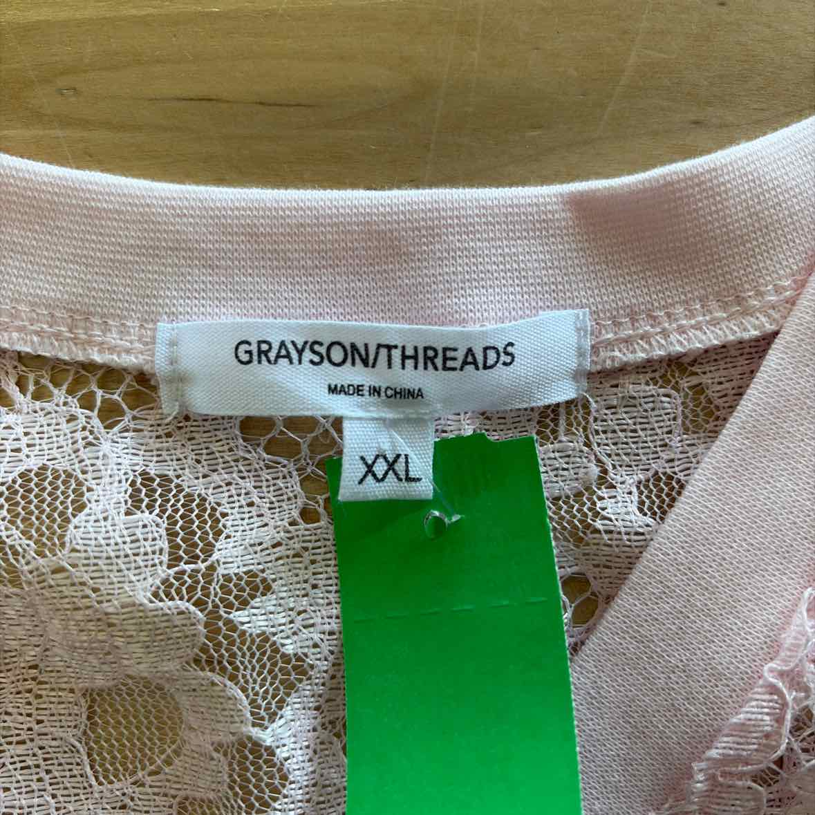 Grayson/threads Size XXL Pink Preloved Shirt