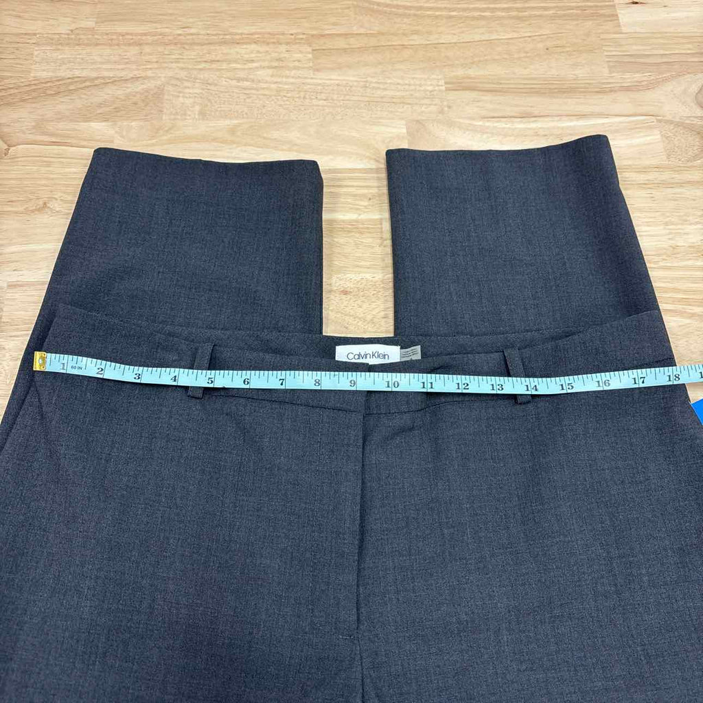 Calvin Klein Size 14 Gray Preloved Pants