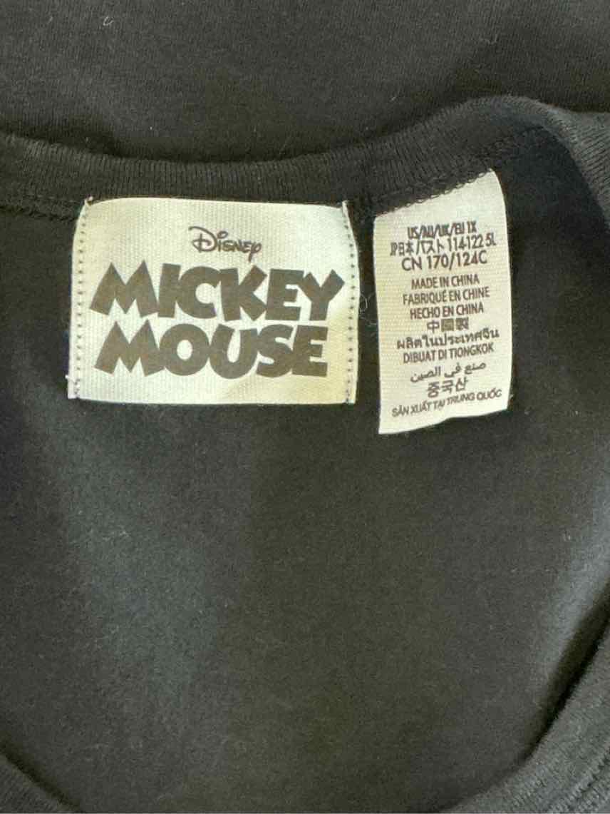 Disney Size 1X Black Preloved Tank
