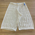 FP Beach Size L White Knit Preloved Pants