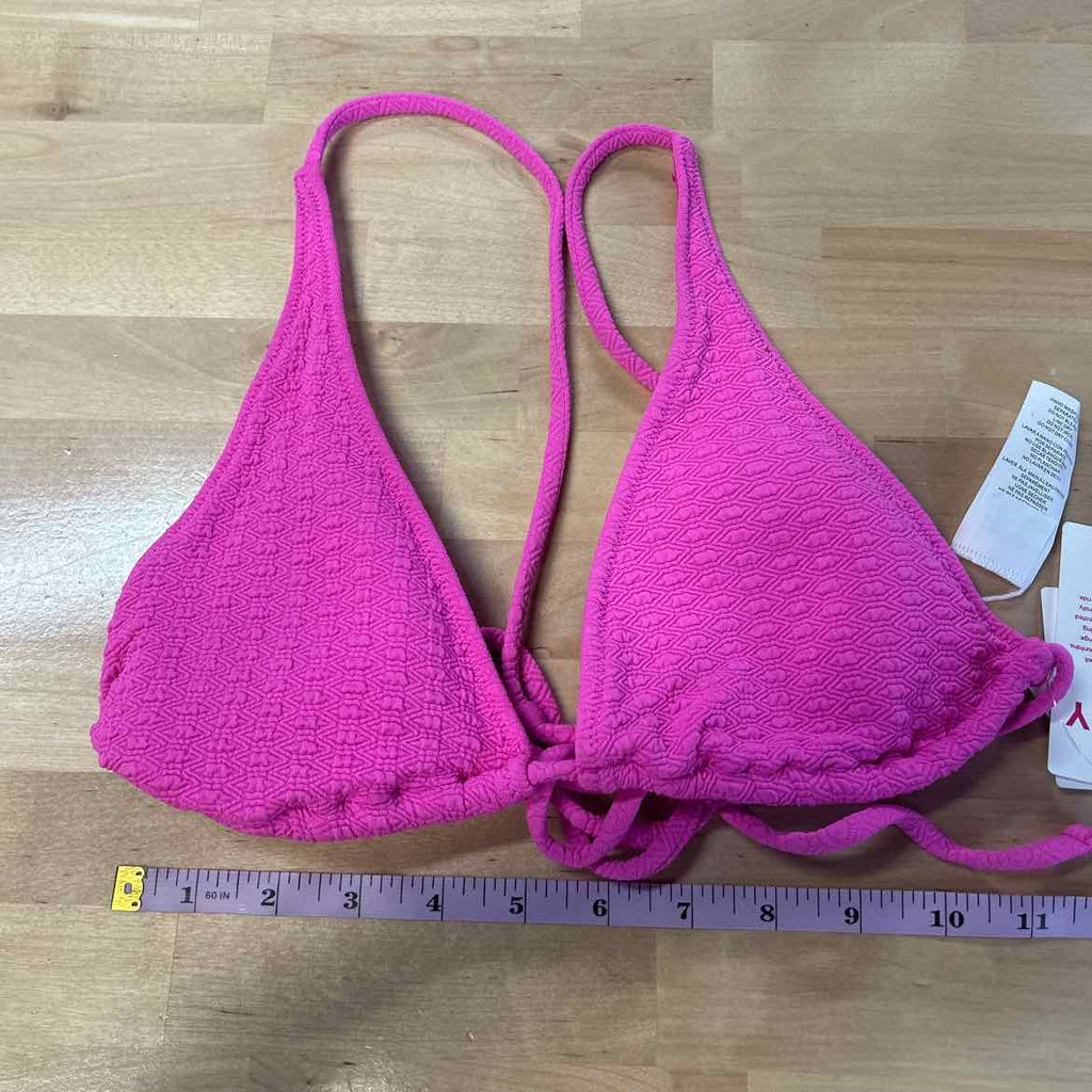 Roxy Size L Haliewa Built-up Triangle Bikini Top