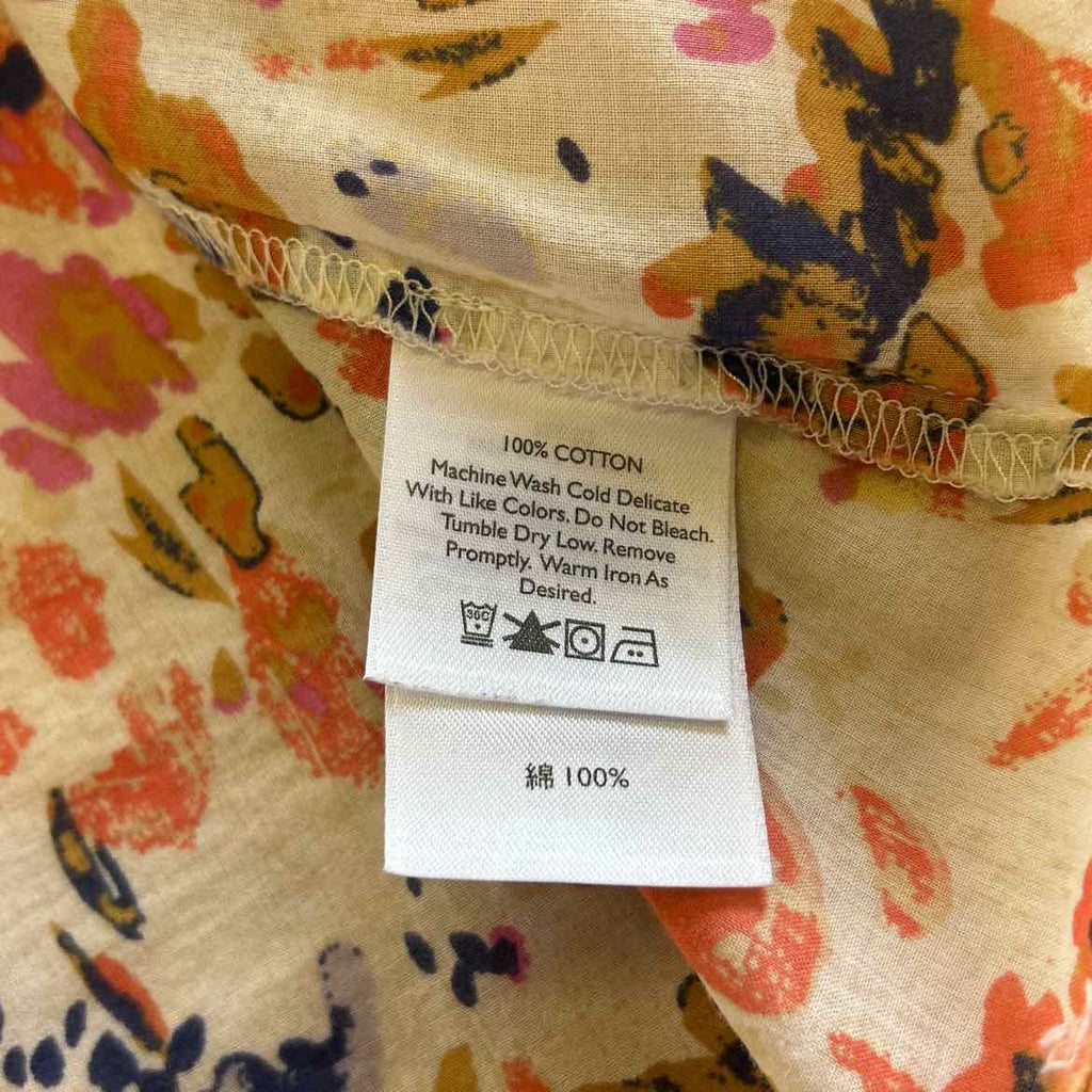 Eddie Bauer Size M White Pink Preloved Tank