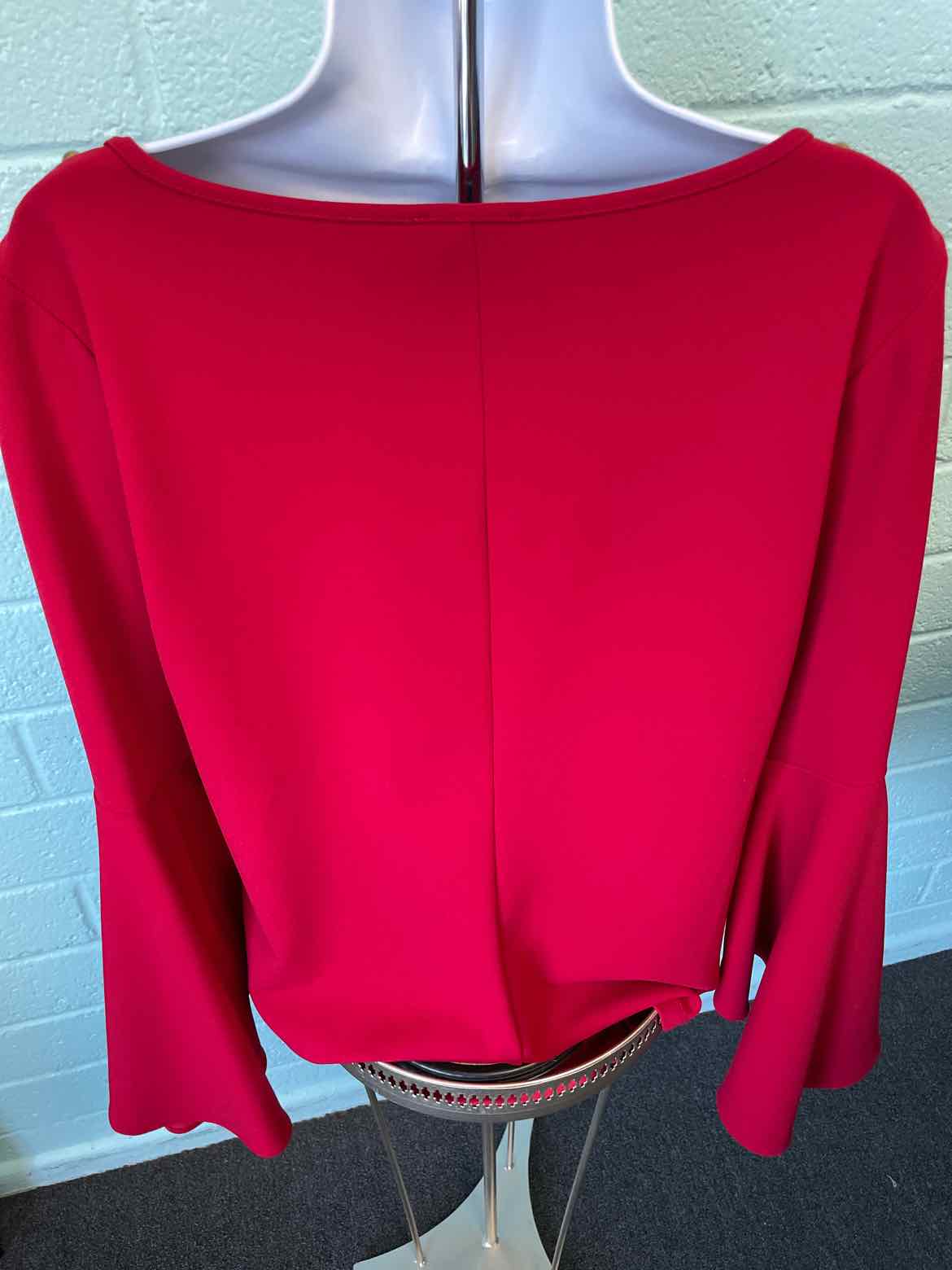 Coco Bianco Size L Red Blouse