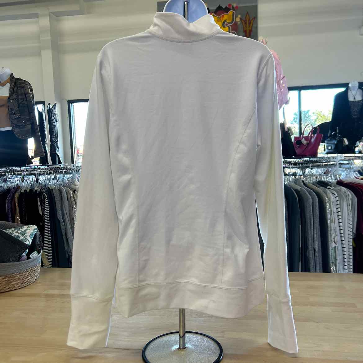 Xersion Size L White Athletic Jacket