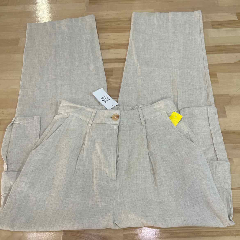 AND NOW THIS Size S Tan New Pants