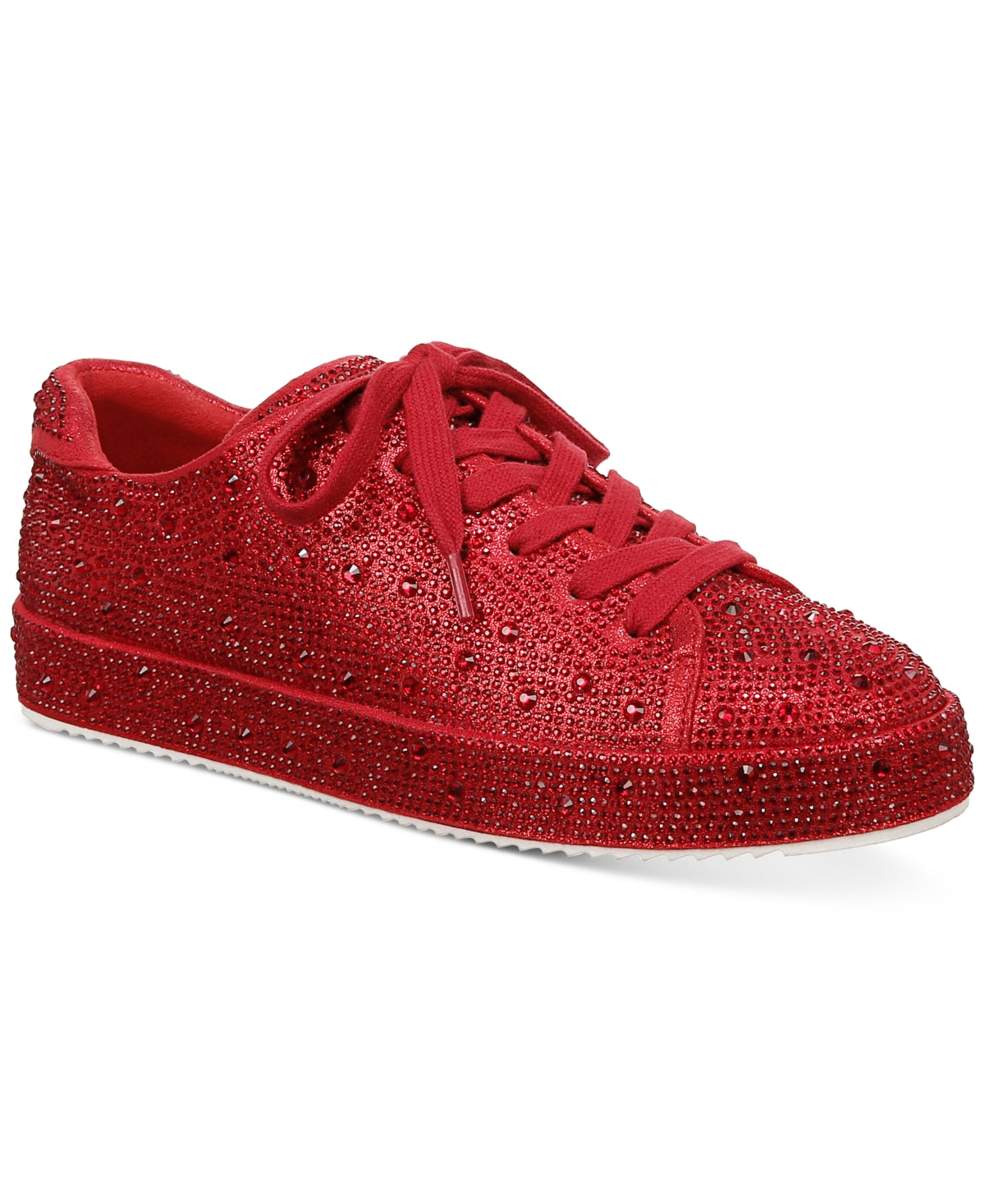 INC Size 8 Red Lola Sneakers - Red Bling