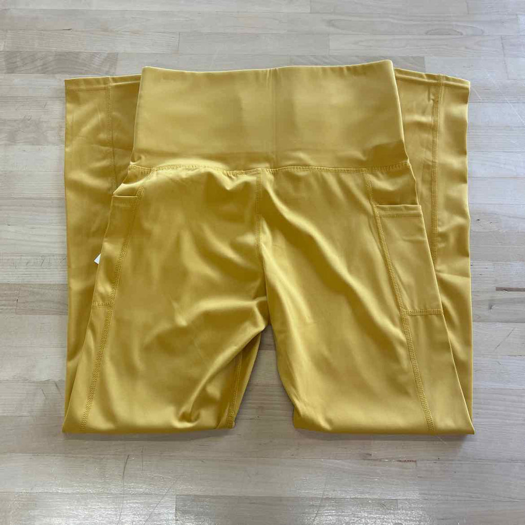 Otos Size L Yellow New athletic leggings