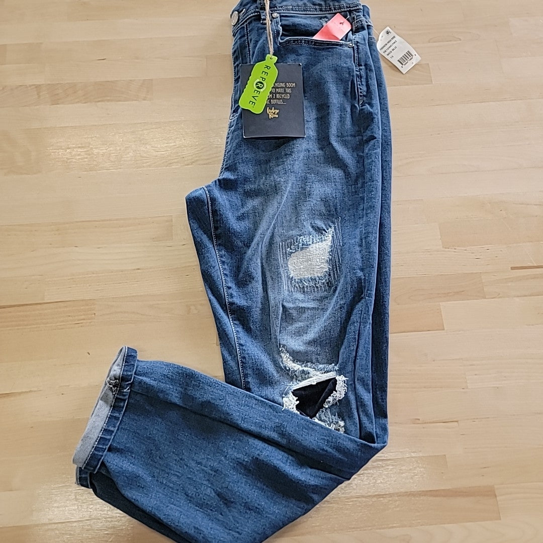 Indigo Rain Size 13 Blue Jeans