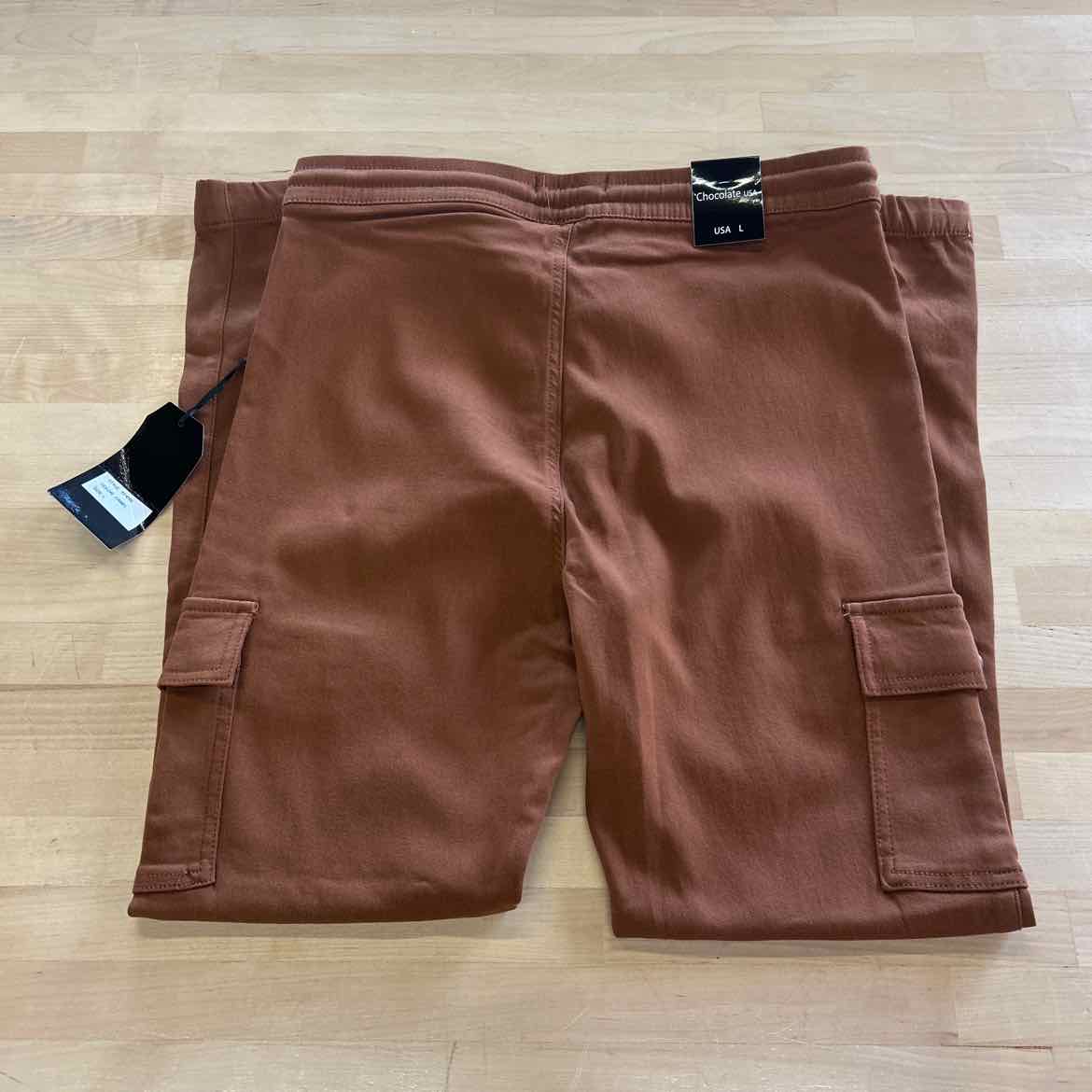 Chocolate Size L Brown New Pants