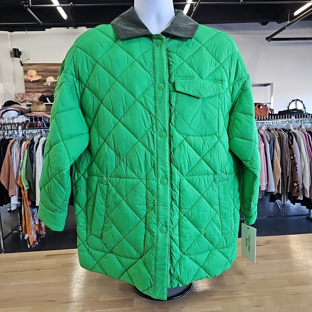 Calvin Klein Size S Green Jacket