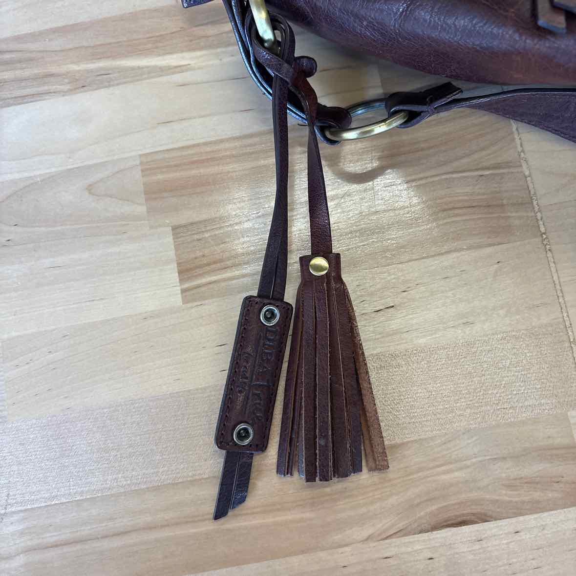 Diba True Brown Leather Handbag