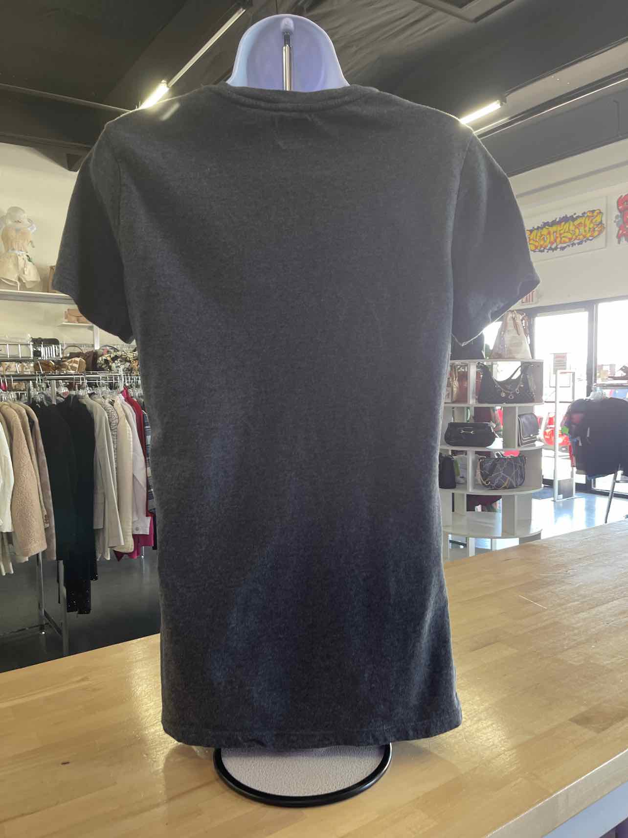 Fila Size L Gray Preloved T-Shirt SS