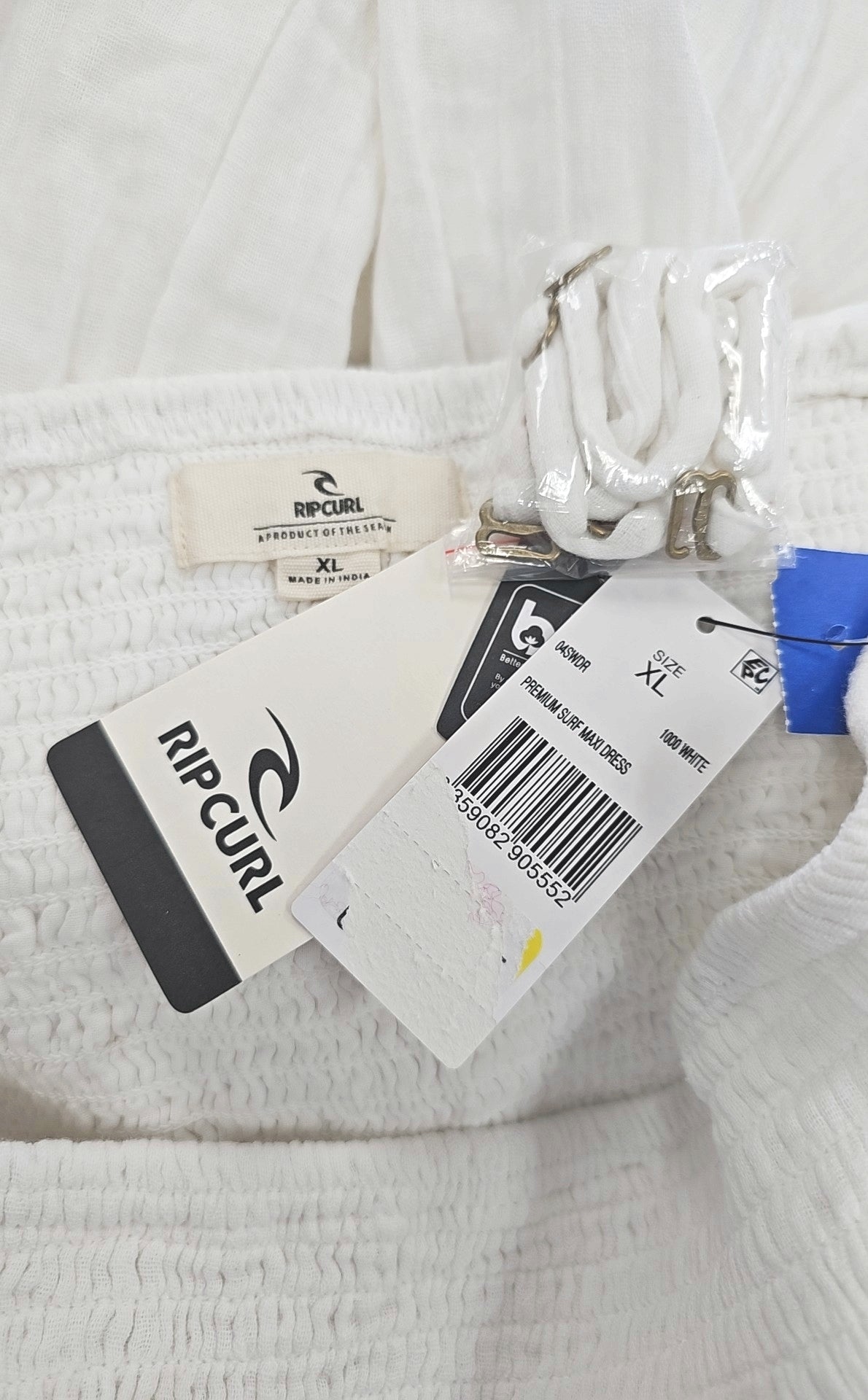 Rip Curl Size XL White New Dress