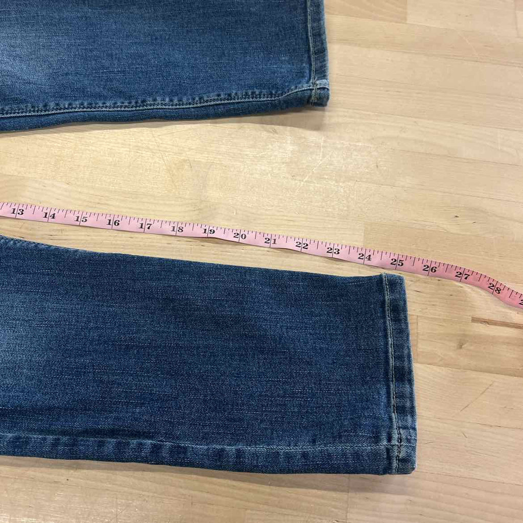 White House Black Market Size 2 Blue Denim Preloved Jeans