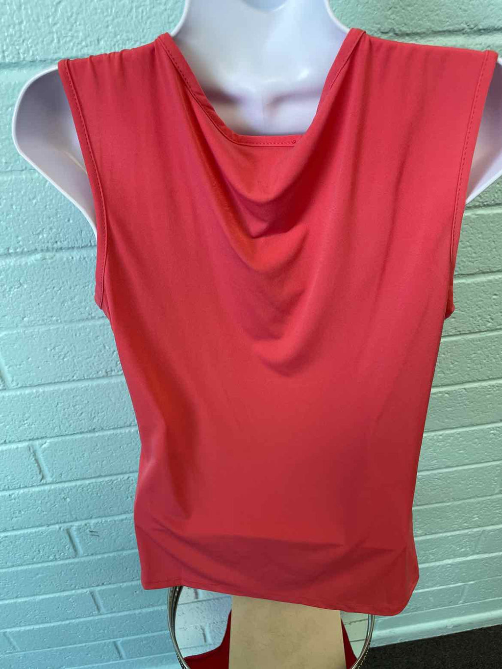 Mandy Evans Size M Melon Sleeveless