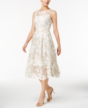 Adrianna Papell Size 2 White New Dress