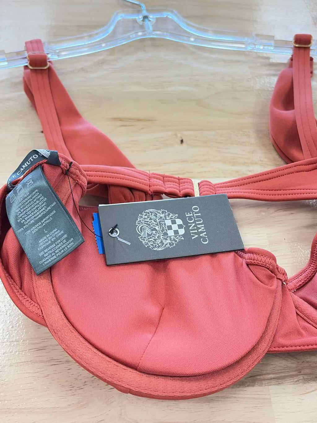 Vince Camuto Size L Underwire Bra Top