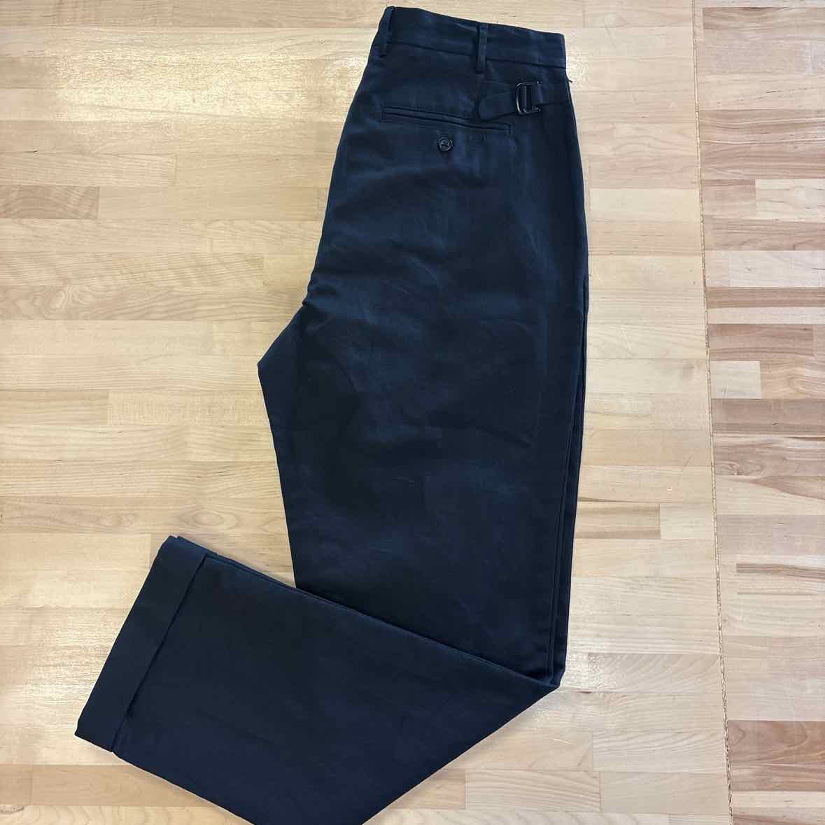 Karl Lagerfield Size 34x31 Black MENS Linen Blend Pants