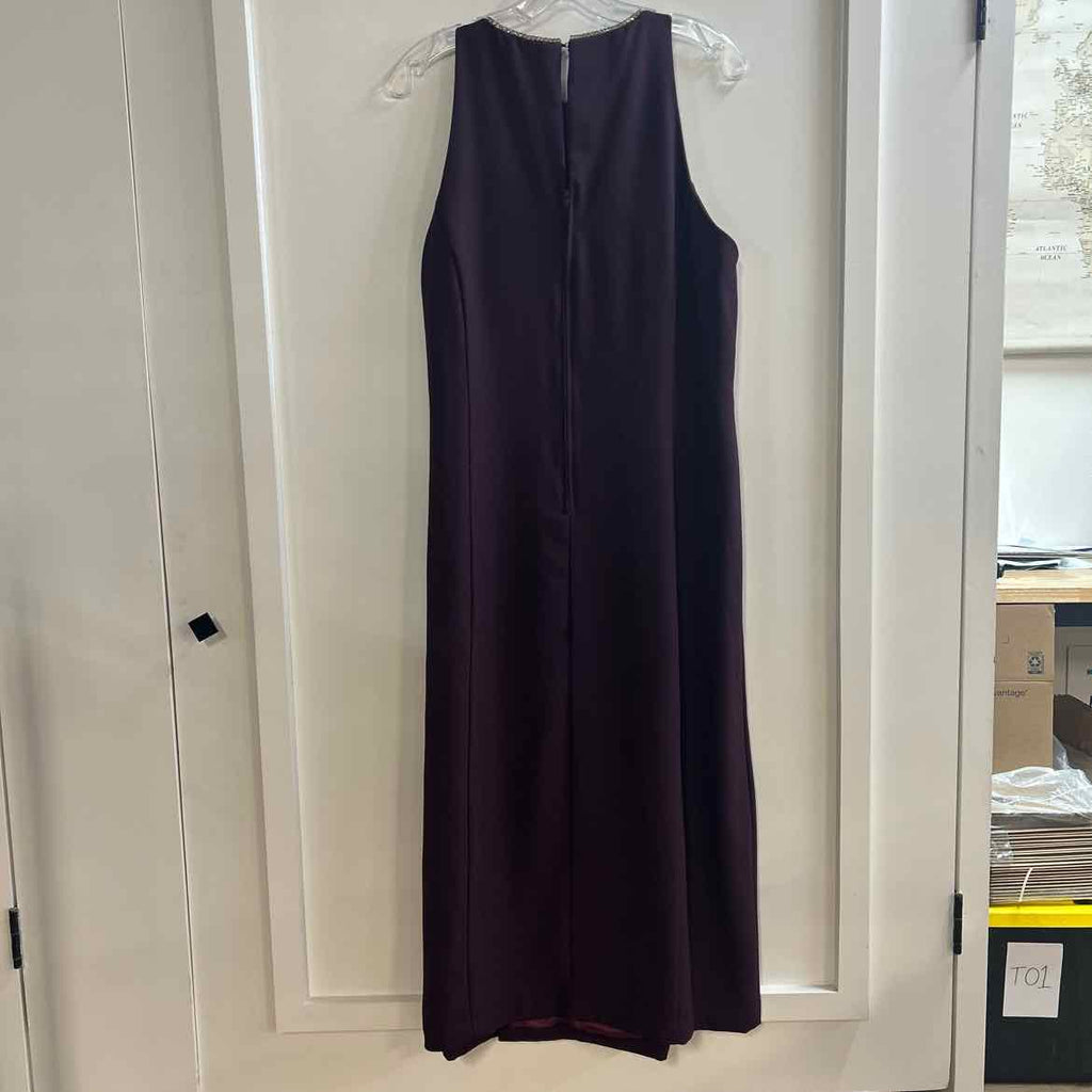 karen Miller Size 20 Purple Preloved 2 pc Dress Set