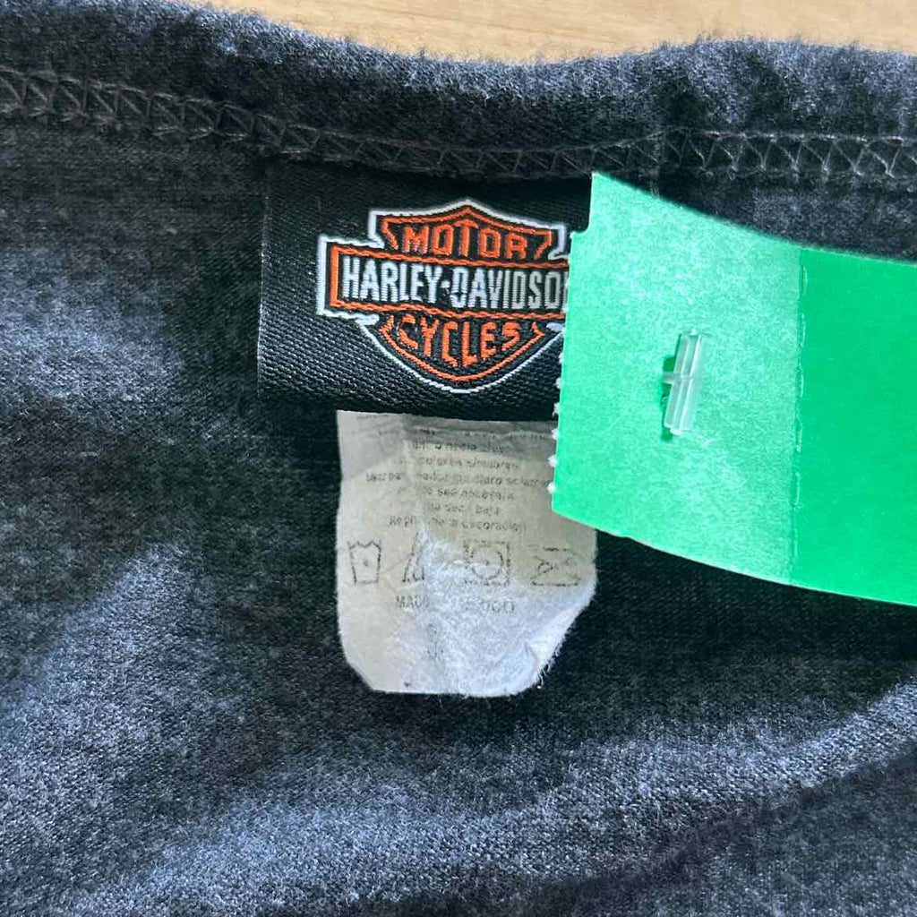 Harley Davidson Size 3X Grey Preloved T-Shirt SS