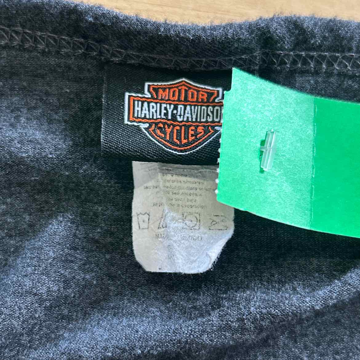 Harley Davidson Size 3X Grey Preloved T-Shirt SS