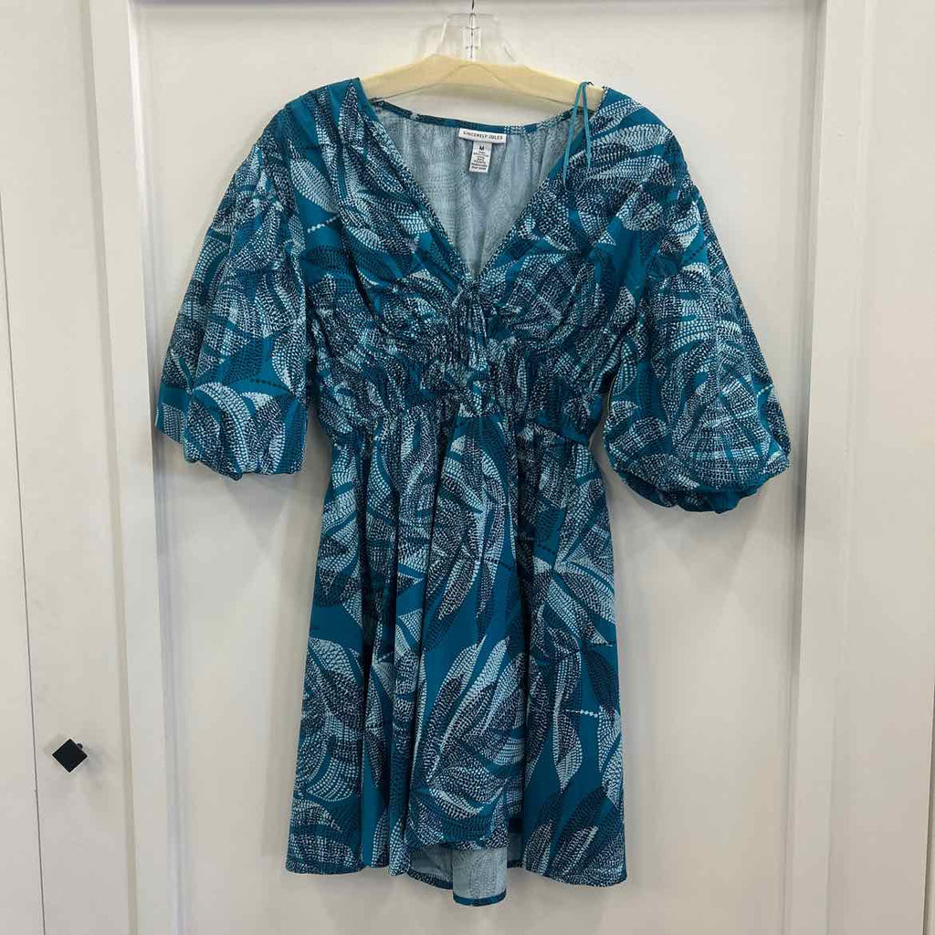 Sincerely Jules Size M Blue Cotton Preloved Dress