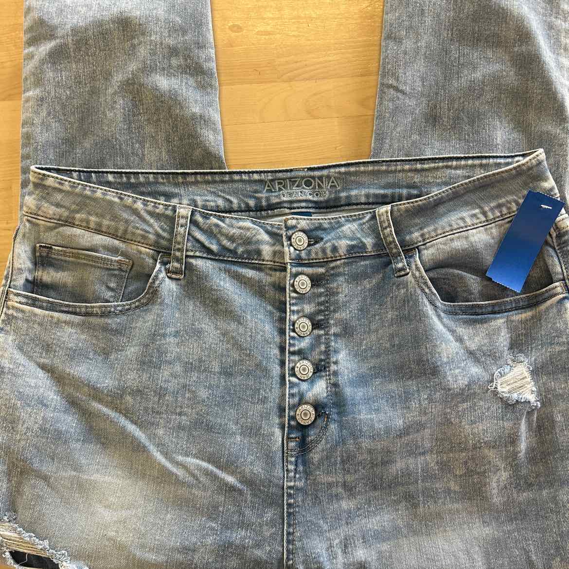 Arizona Jean Size 17 Blue Denim Preloved Jeans