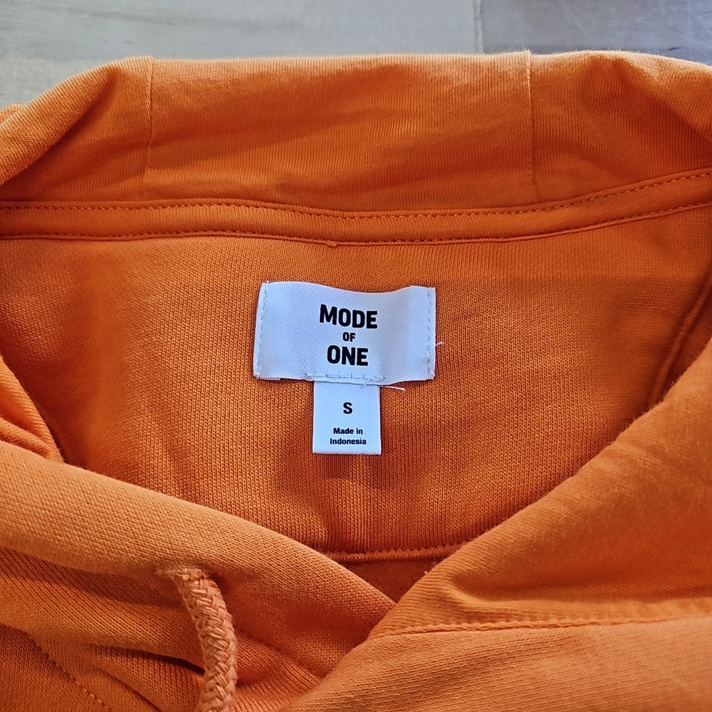 Mode Of One Size S Orange Hoodie