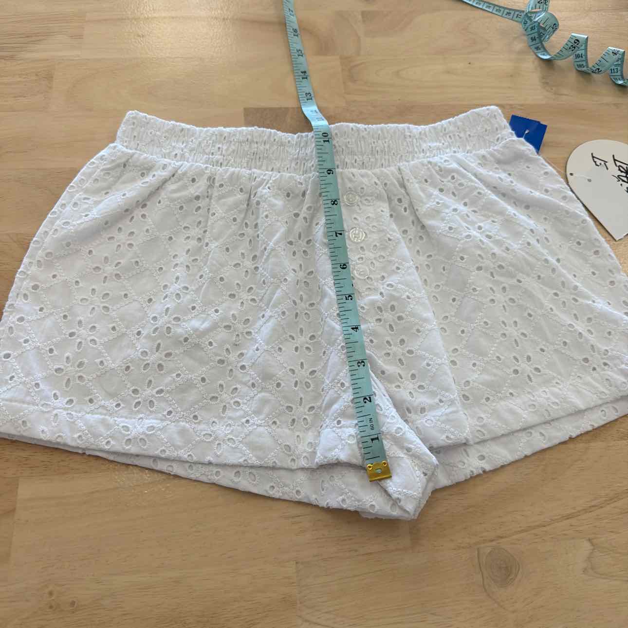 Planet Heart Women Size XS White New Shorts
