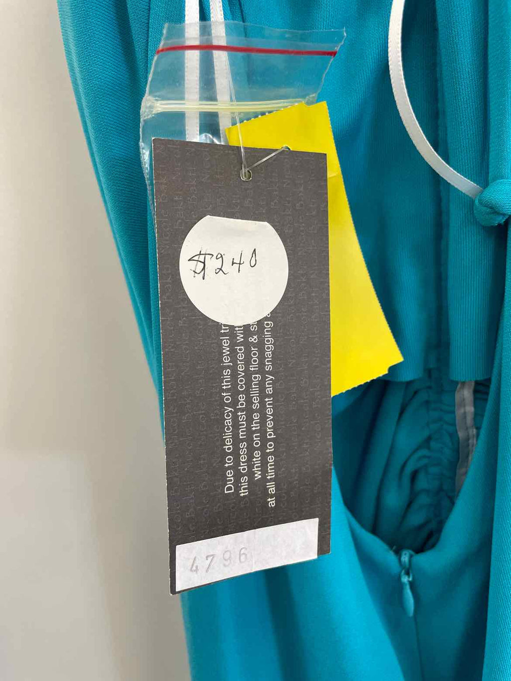 Nicole Bakti Size S Blue Dress