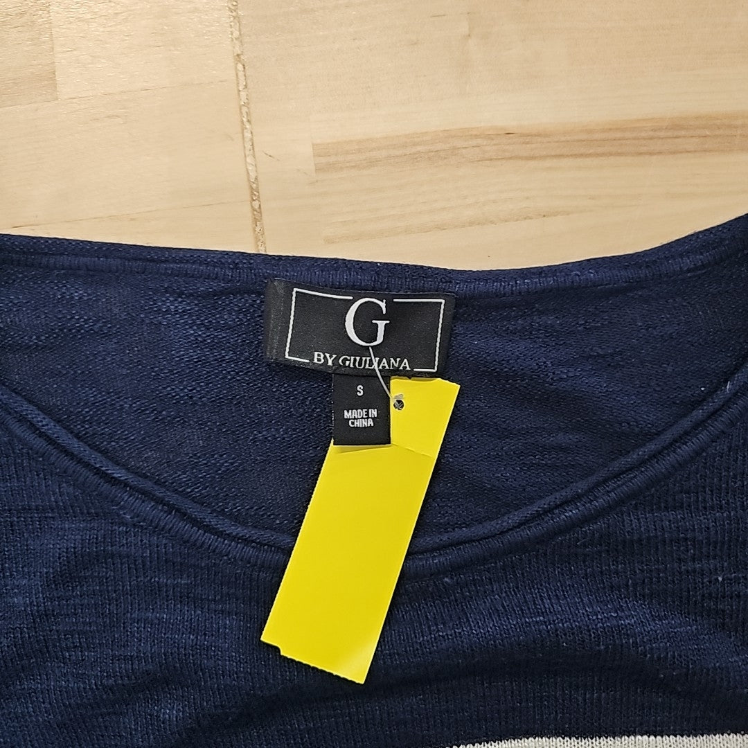 Giuliana Rancic Size S Netting Sweater