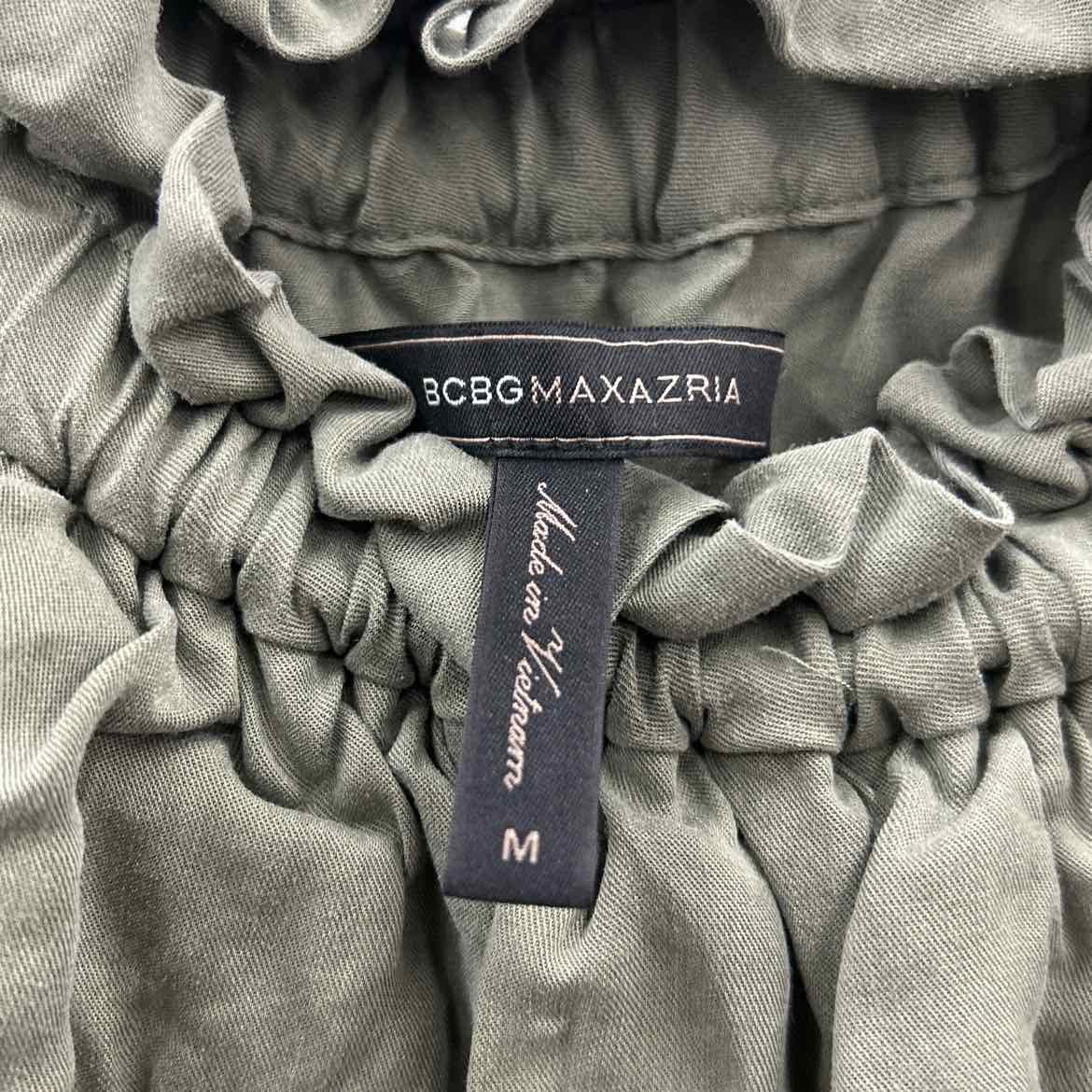 BCBG Size M Green Dress