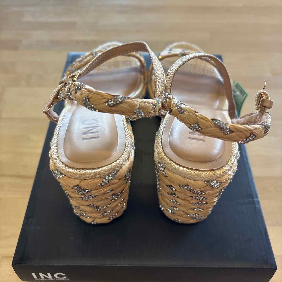 I.n.c. International Concepts Women's Gillaa Espadrille Wedge Sandals - 10