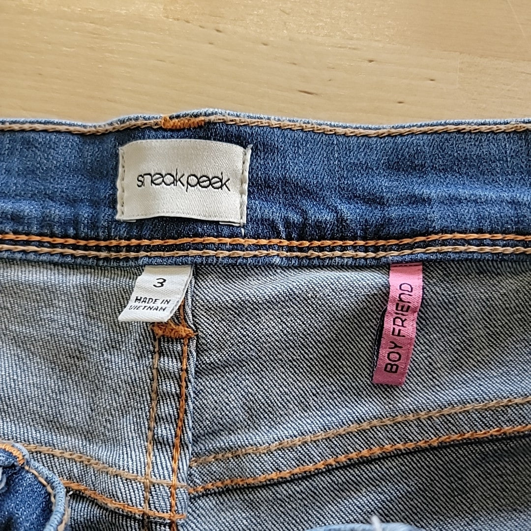Sneak Peak Size 3 Blue Jeans