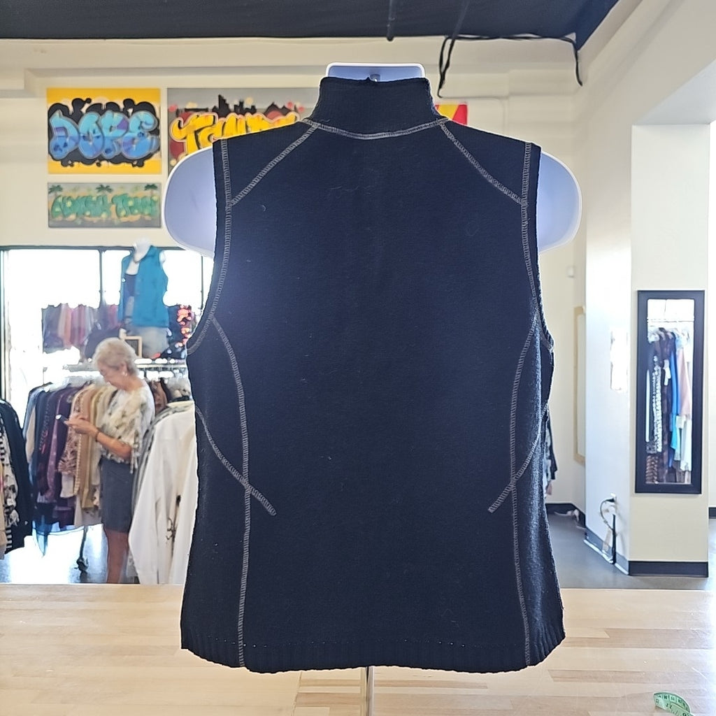 Eddie Bauer Size L Black Used Vest