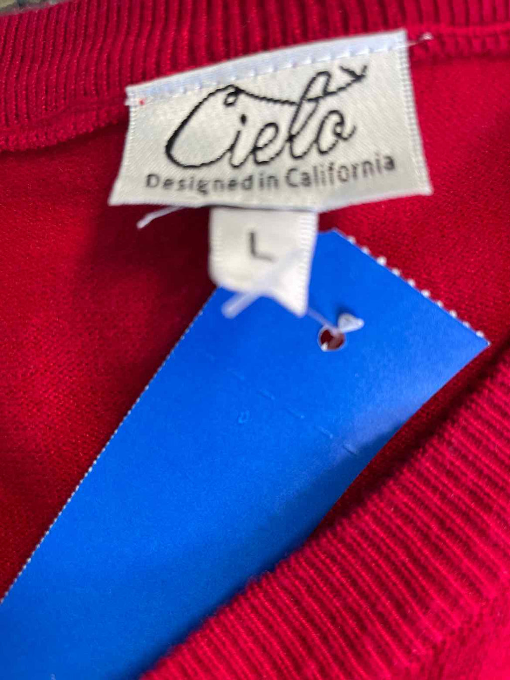 Cielo Size L Red Vest
