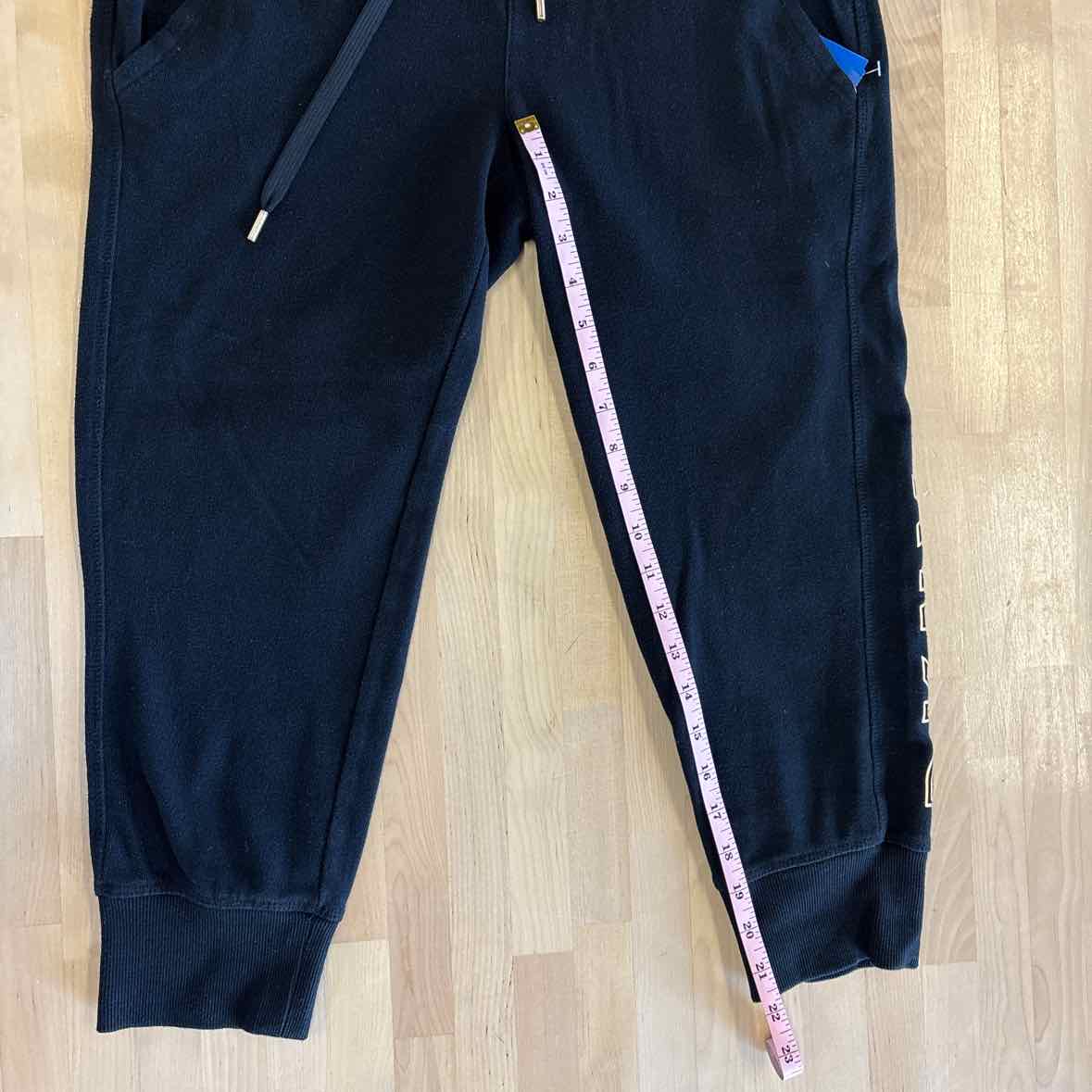 DKNY Size S Black Sweatpants