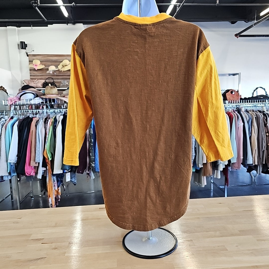 MLB Size S Brown Longsleeve