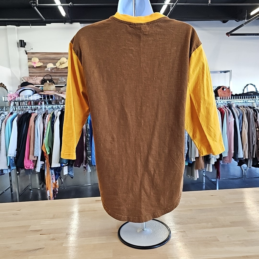 MLB Size S Brown Longsleeve