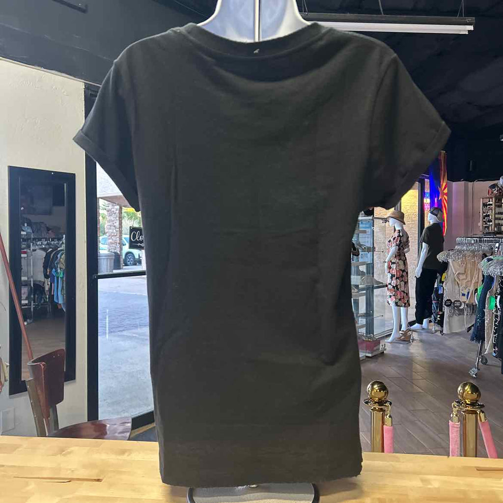 Recycled Karma Size XS Black New T-Shirt SS