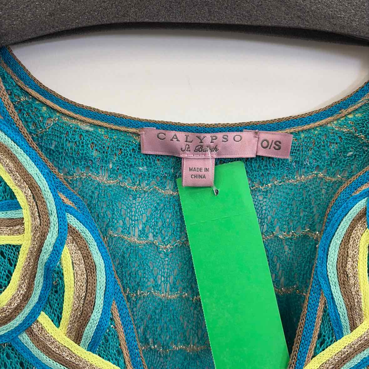 Calypso Women Size OS Blue Shawl
