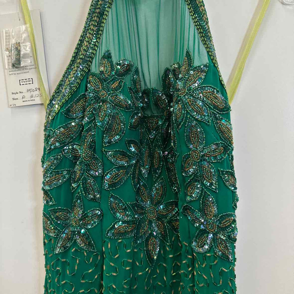 Tan-Chho Size S Green Dress