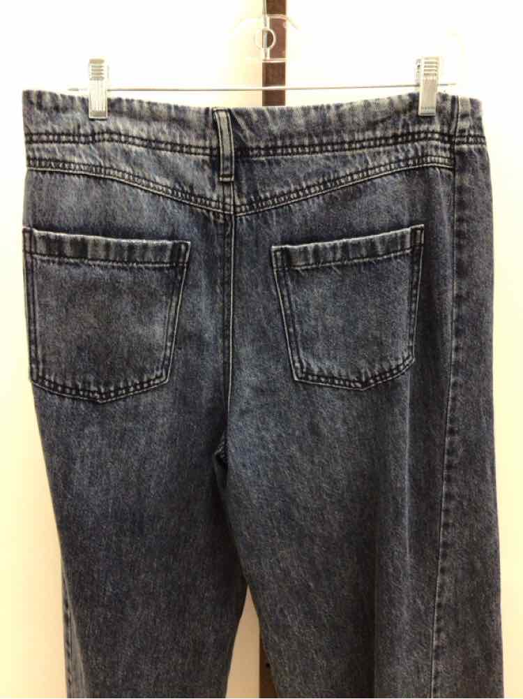Rewash Size 11 Distressed Low Rise Wide-Leg Jeans - Vintage
