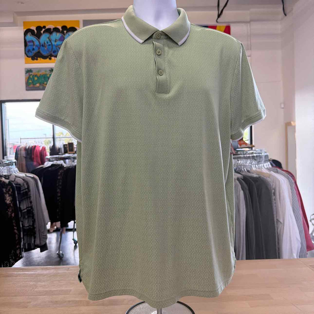 FLX Size XL Green Preloved MENS Polo