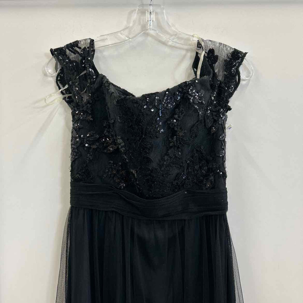 Amsale Size 4 Black Preloved Dress