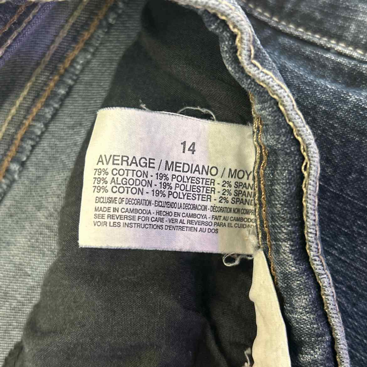 Gloria Vanderbilt Size 14 Denim Preloved Jeans