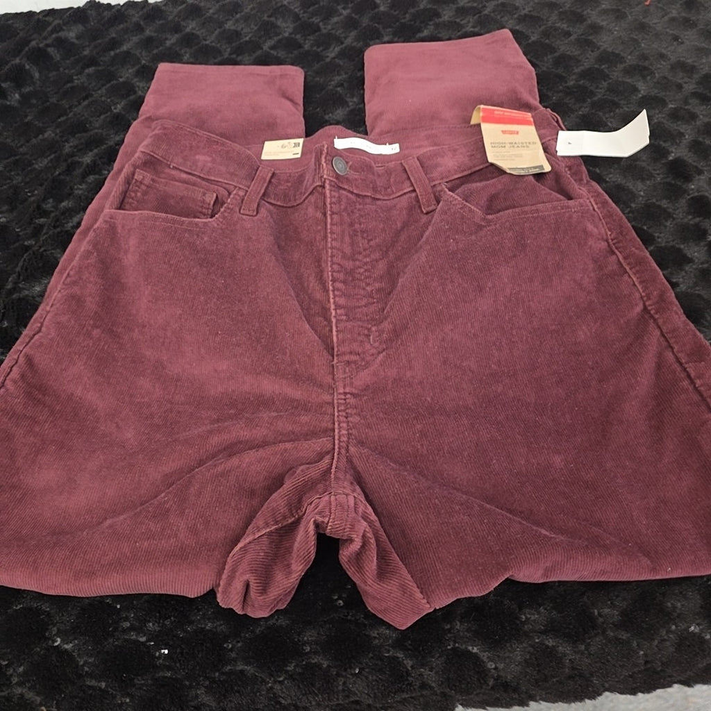 Levi Size 32 Maroon Pants